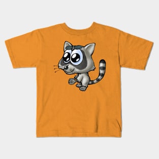 Raccoon (Animal Alphabet) Kids T-Shirt